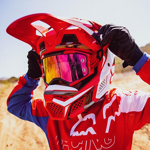 Youth Kids Motocross Helmet With Goggles Gloves Mask Adult Unisex Full Face MTB Motorcycle Helmet ATV Scooter Cross Helmet Downhill Enduro Race MX Quad Dirty Bicycle Crash Helmet (Col