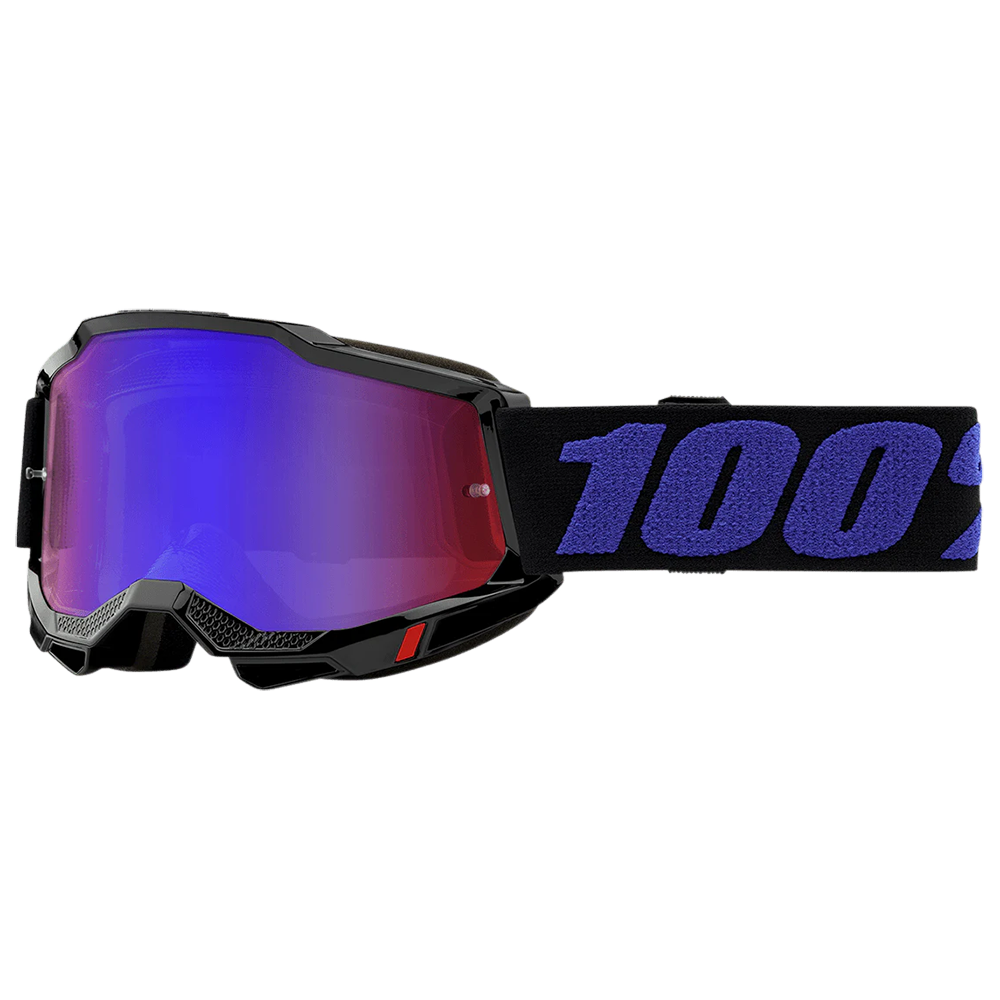 100% Youth Accuri 2 Moore Goggles - (Mirror Red/Blue Lens)