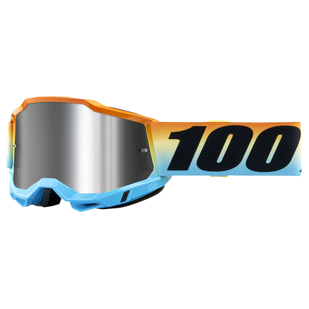 100% Youth Accuri 2 Sunset Goggles - (Mirror Silver Lens)