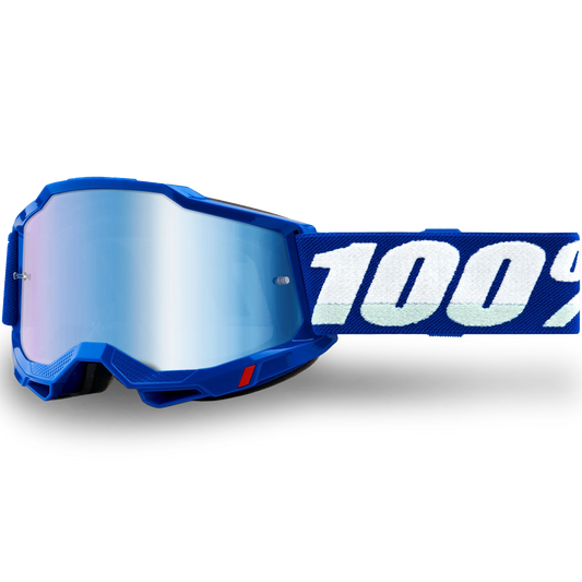 100% Accuri 2 Goggles - Blue (Mirror Blue Lens)