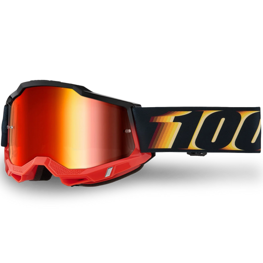 100% Accuri 2 Goggles - Stamino2 (Mirror Red Lens)