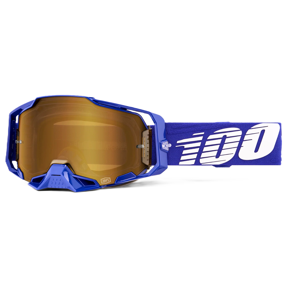 100% Armega Goggles - Klein (Mirror True Gold Lens)