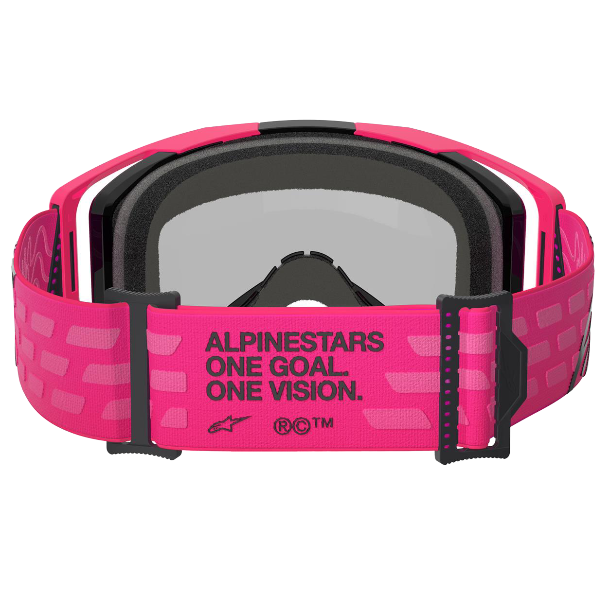 Alpinestars Vision 8 Corp Goggles - Pink (Mirror Red Lens)