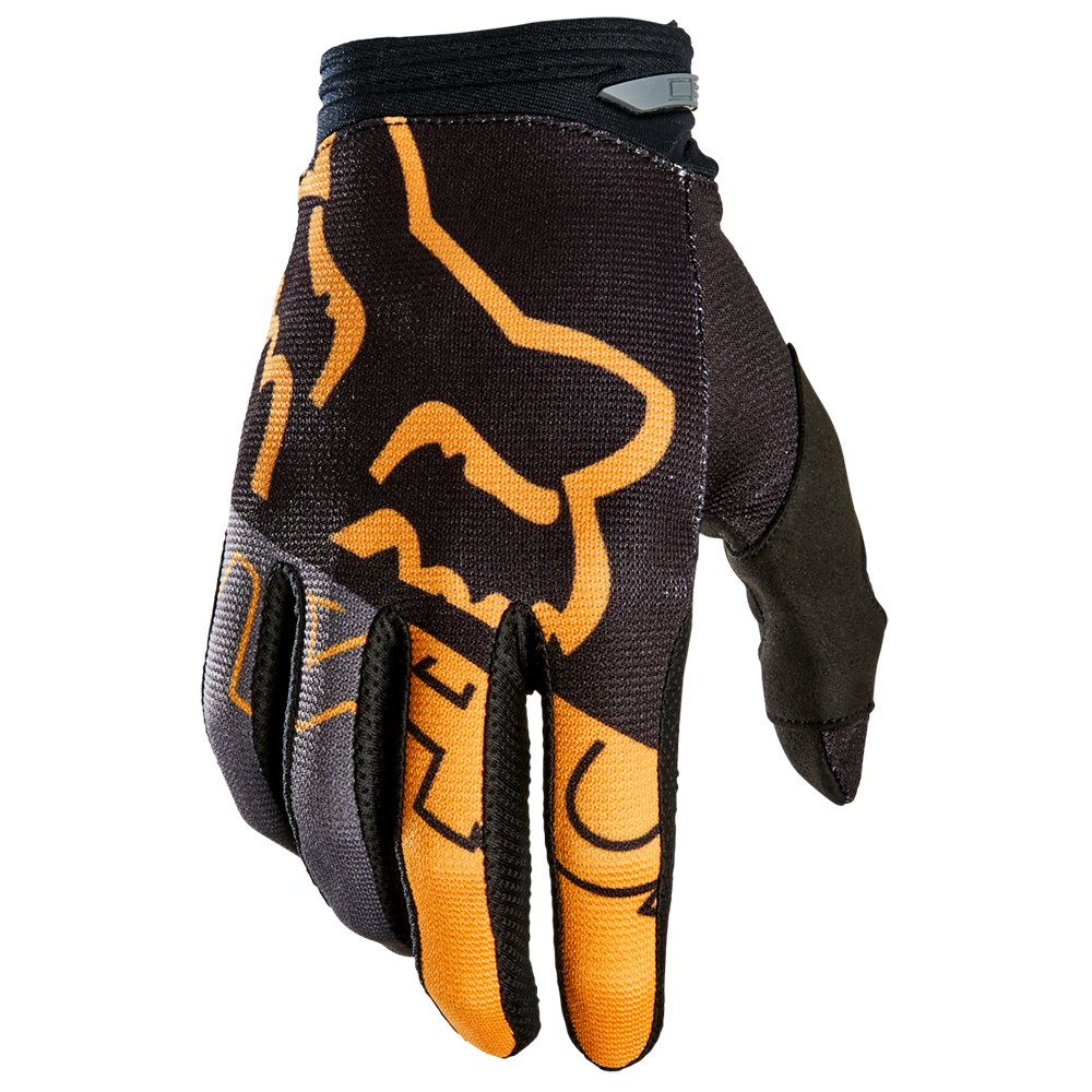 Fox 180 Skew Gloves (Black Gold)