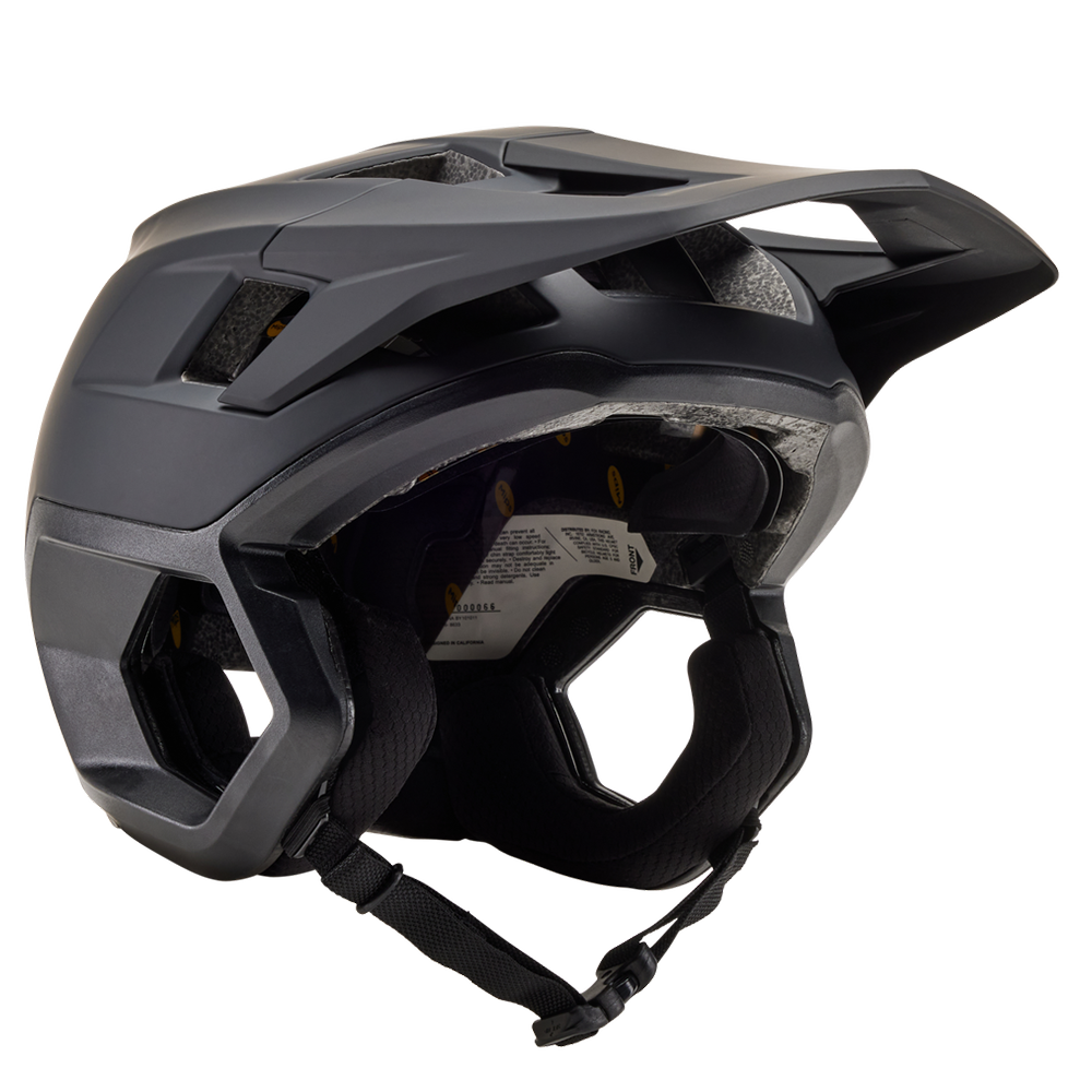 Fox Dropframe MTB Helmet (Matte Black)