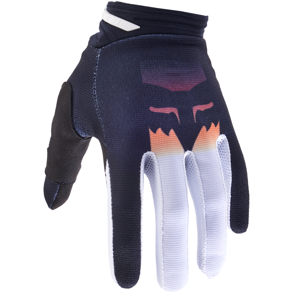 Fox Racing 180 Flora Motocross Gloves - Black, Small - Touchscreen Compatible Motorcycle Gloves