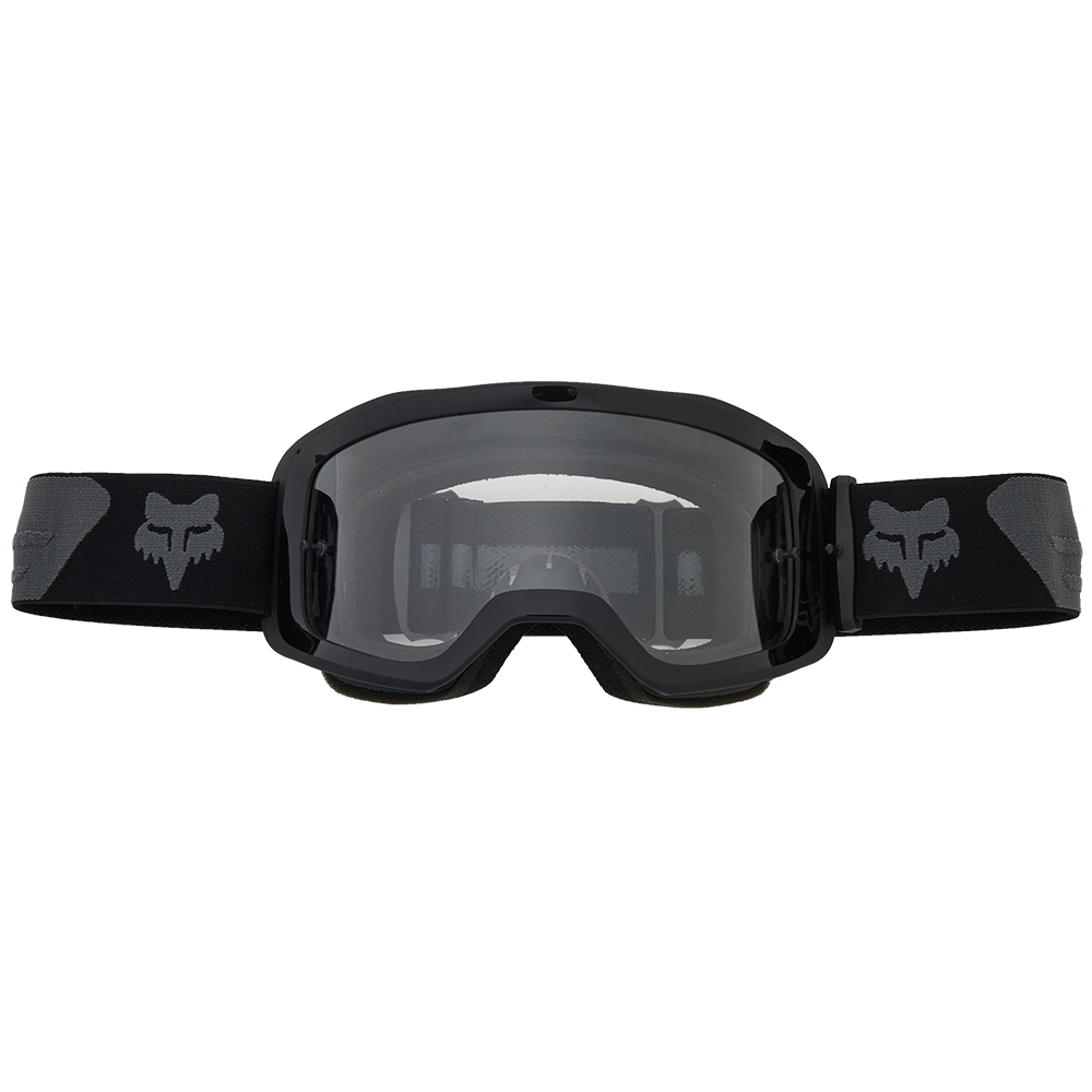 Fox Main Core Goggles - Clear Lexan Lens (Black/Grey)