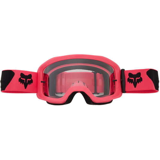 Fox Main Core Goggles - Clear Lexan Lens (Pink)