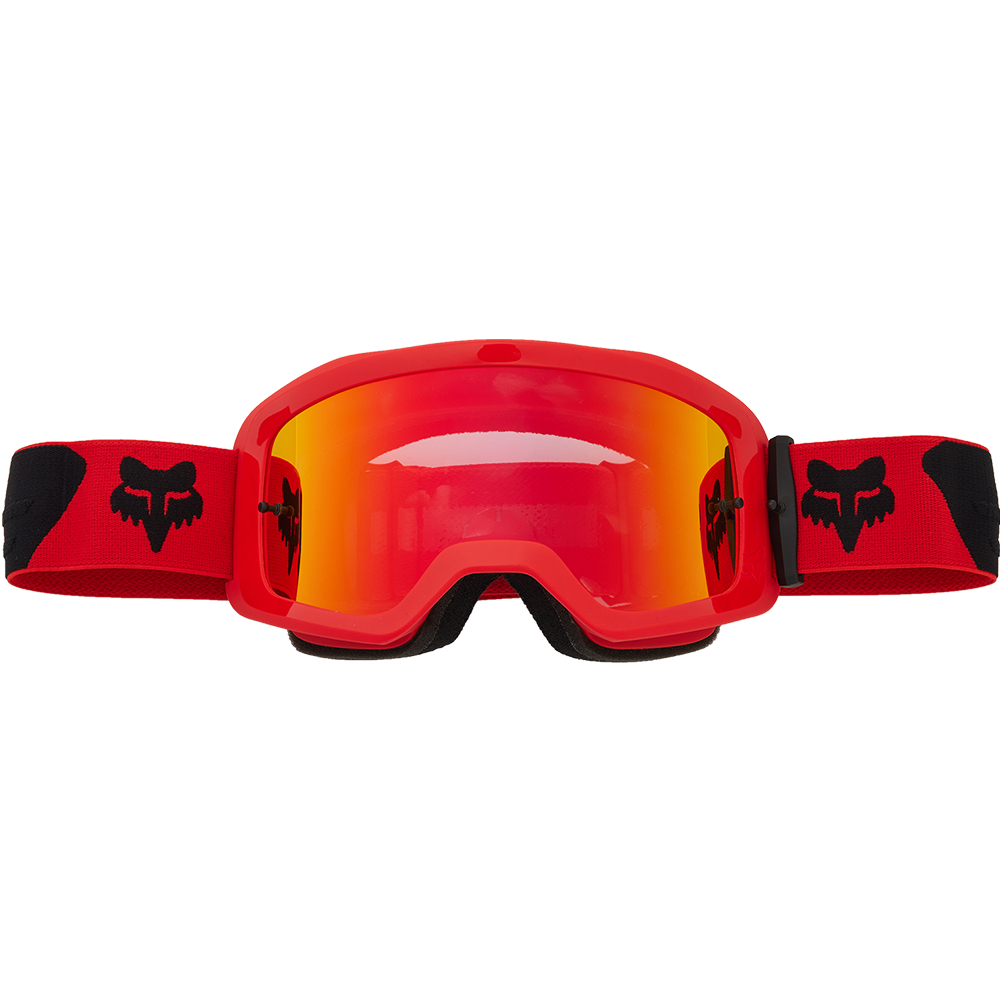 Fox Main Core Goggles - Spark Mirrored Lens (Fluo Red)