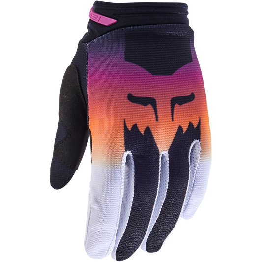 Fox Women's 180 Flora Gloves (Black/Pink)