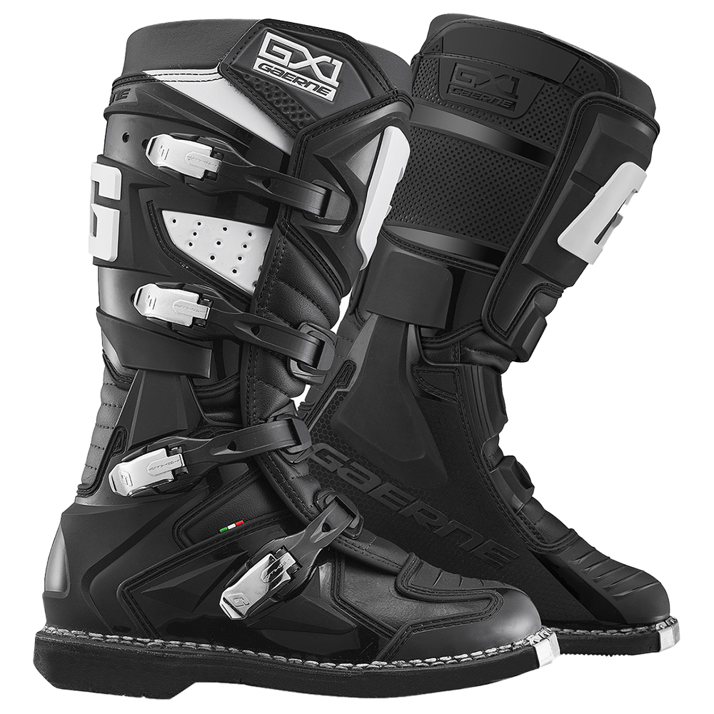 Gaerne GX-1 Dirt Bike Boots (Black) – GO-MX