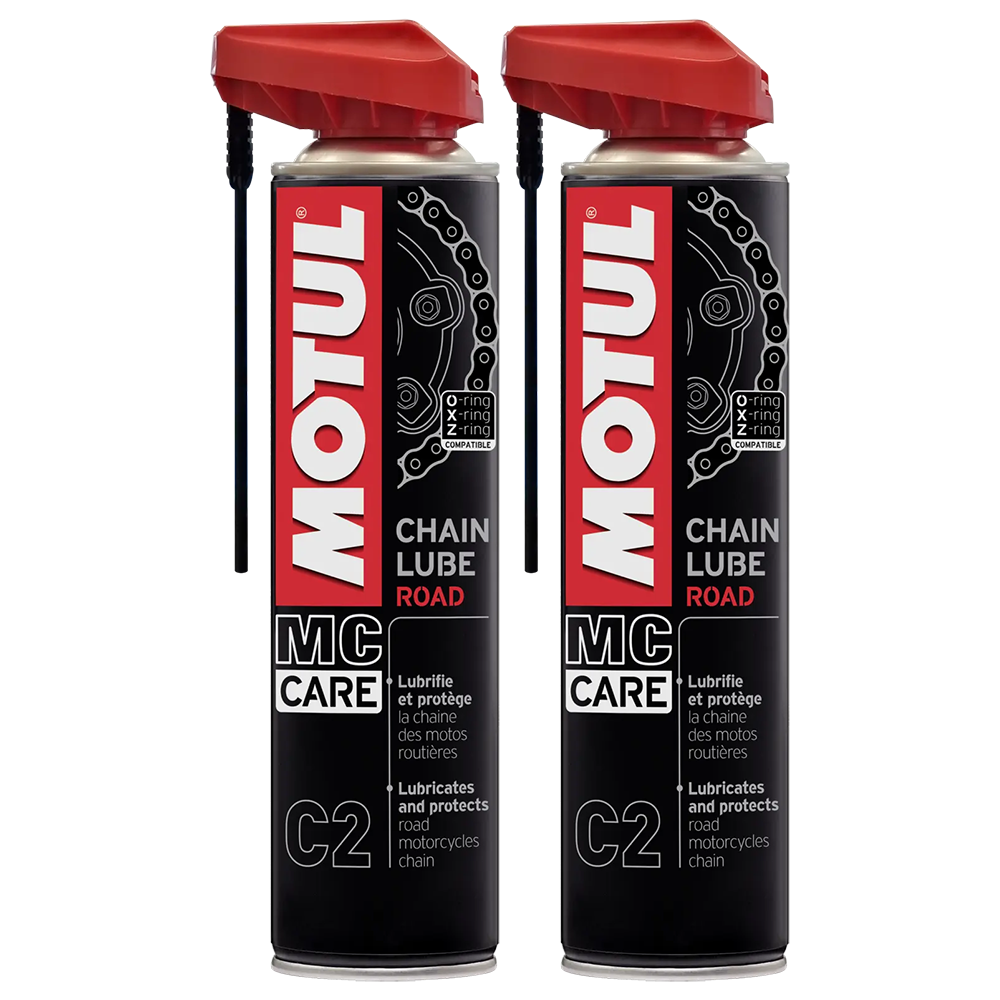 *Multi-Pack* 2 x Motul C2 Chain Lube Road (400ml)
