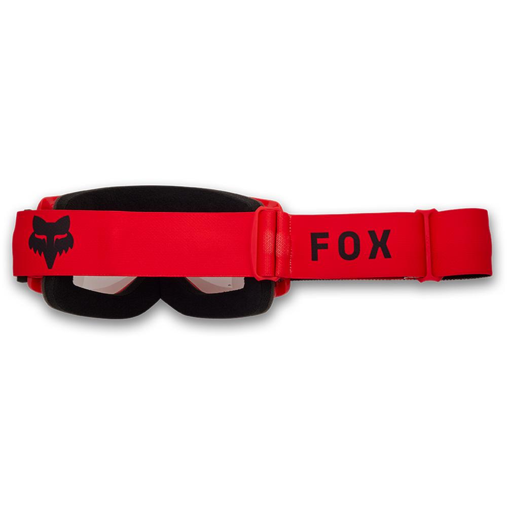 Fox Main Core Goggles - Clear Lens (Flo Red)