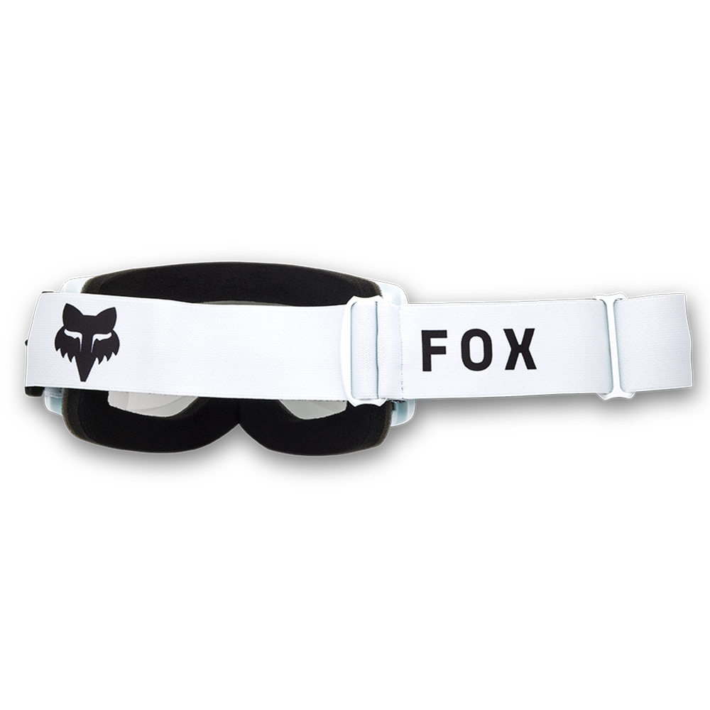 Fox Main Core Goggles - Clear Lens (White)