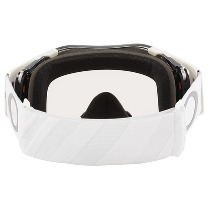 Oakley Airbrake Tuff Blocks Goggles - Clear Lens (White)
