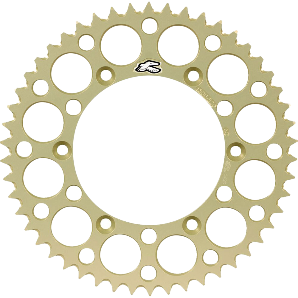 150U-520-50GBHA Renthal Ultralight 50 Tooth Rear Sprocket - Yamaha (Hard Anodised)
