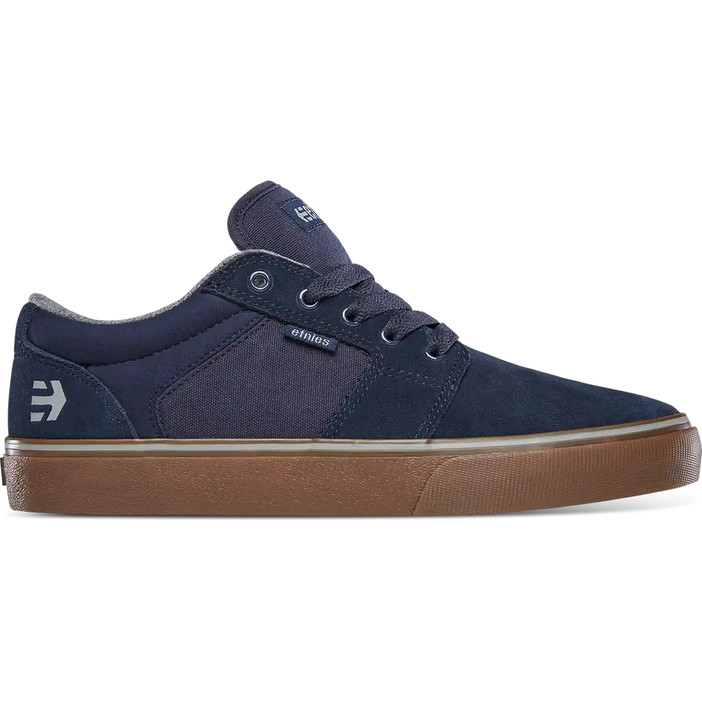 Etnies Barge LS Shoes (Dark Blue/Gum)