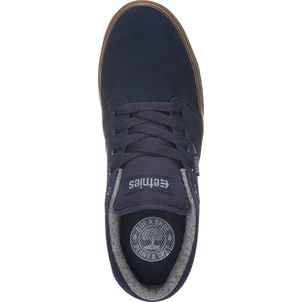 Etnies Barge LS Shoes (Dark Blue/Gum)