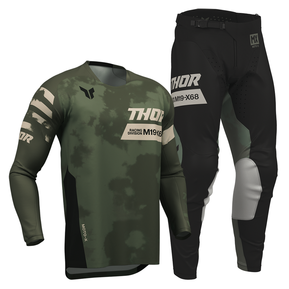 Thor Launchmode Bleach Gear Combo (Black Camo)