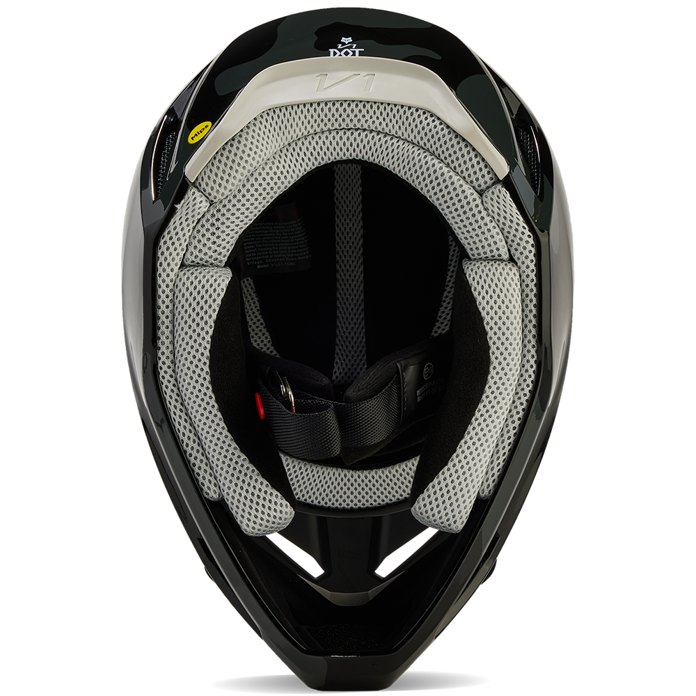 Fox Youth MX24 V1 Bnkr Helmet (Black Camo)