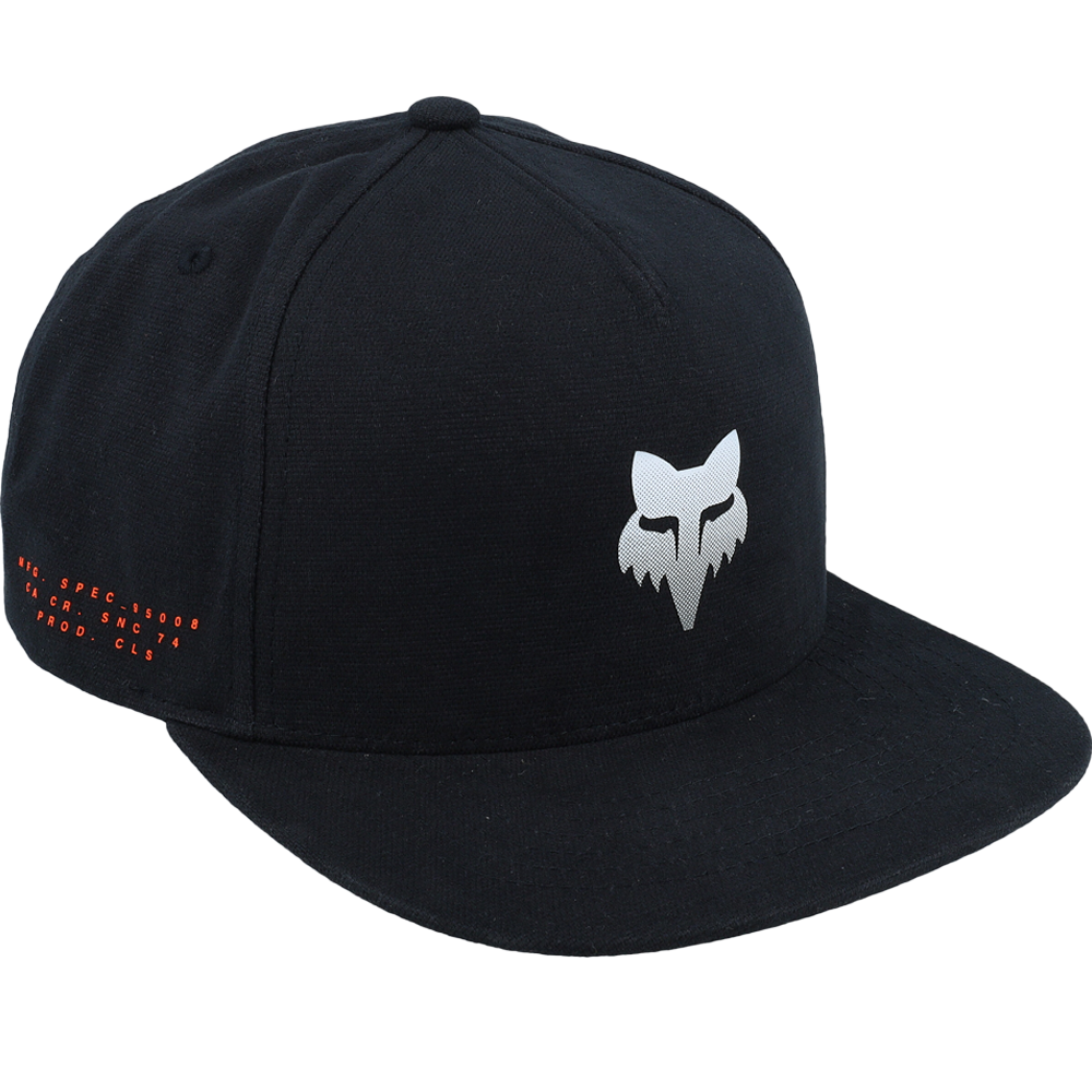 Fox Magnetic Snapback Cap (Black) – GO-MX Fox Magnetic Snapback Cap (Black) – GO-MX