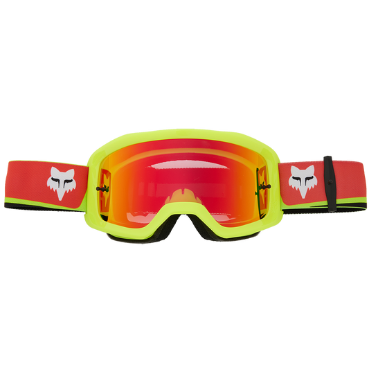 Fox Main II Ballast Goggles - Spark Mirrored Lens (Black/Red)