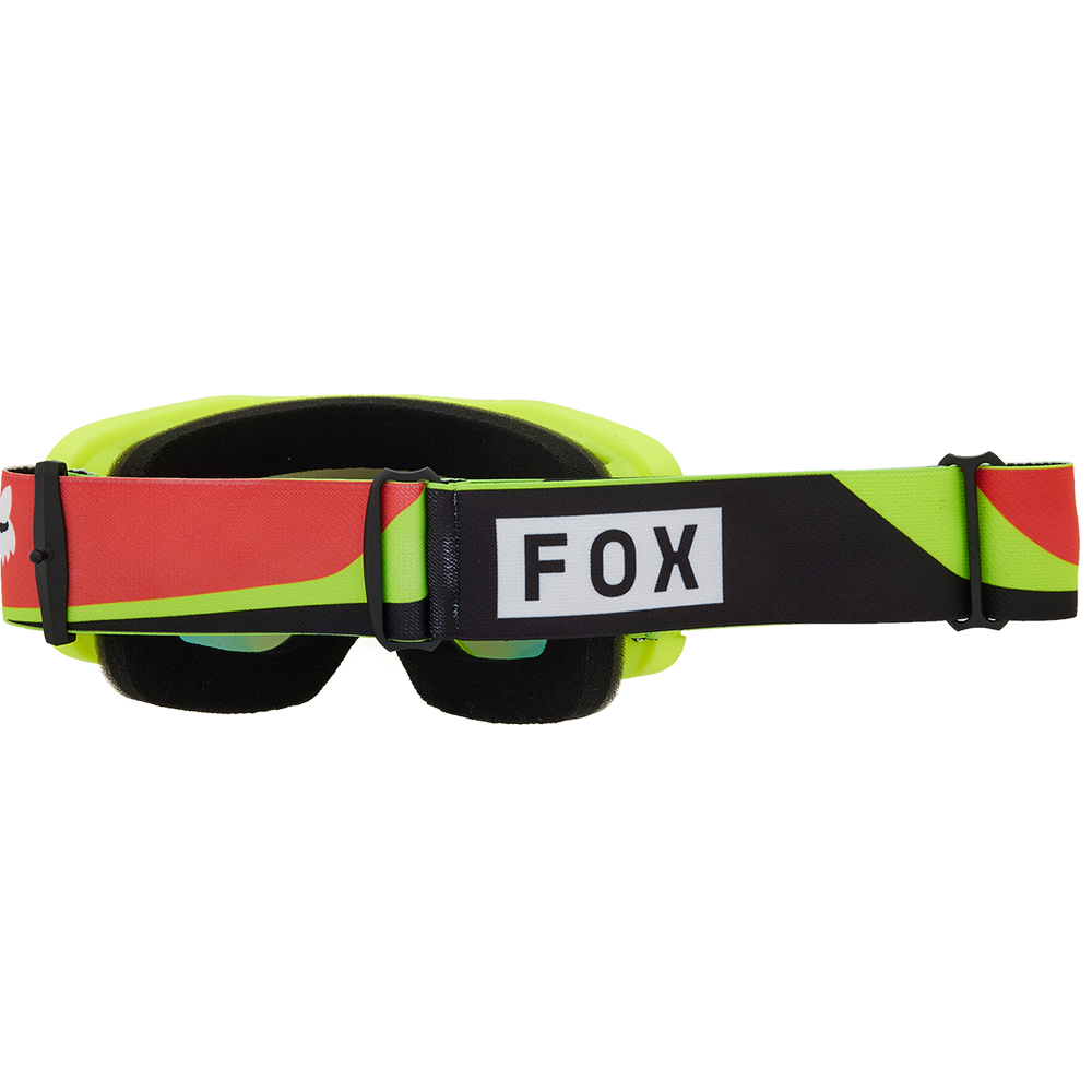 Fox Main II Ballast Goggles - Spark Mirrored Lens (Black/Red)