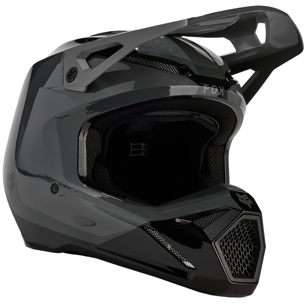 Fox V1 Nitro Helmet (Dark Shadow) – GO-MX