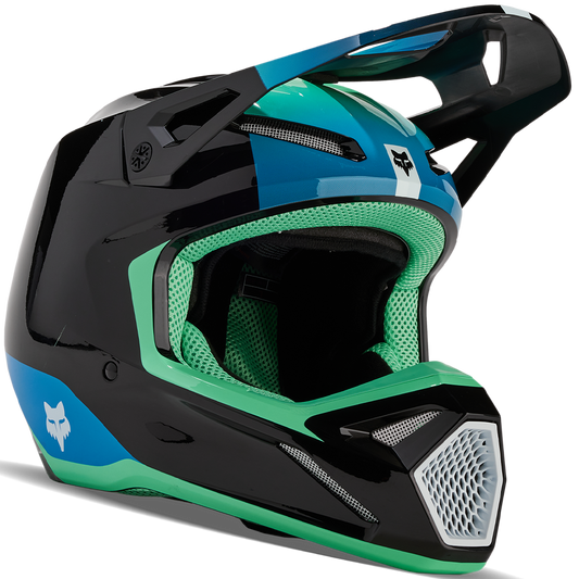 Fox V1 Ballast Helmet (Black/Blue)