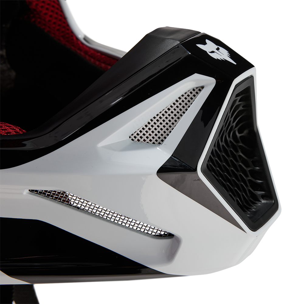 Fox V1 Flora Helmet (White/Black)