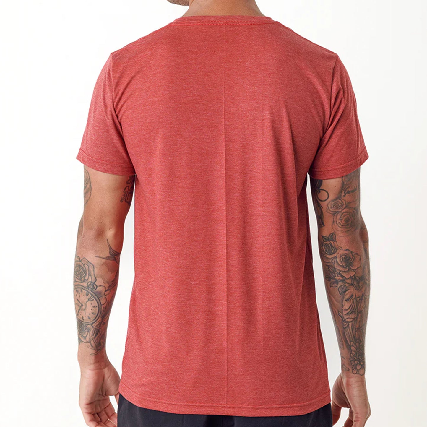 Fox Wordmark Ss Tee (Maroon Melange)