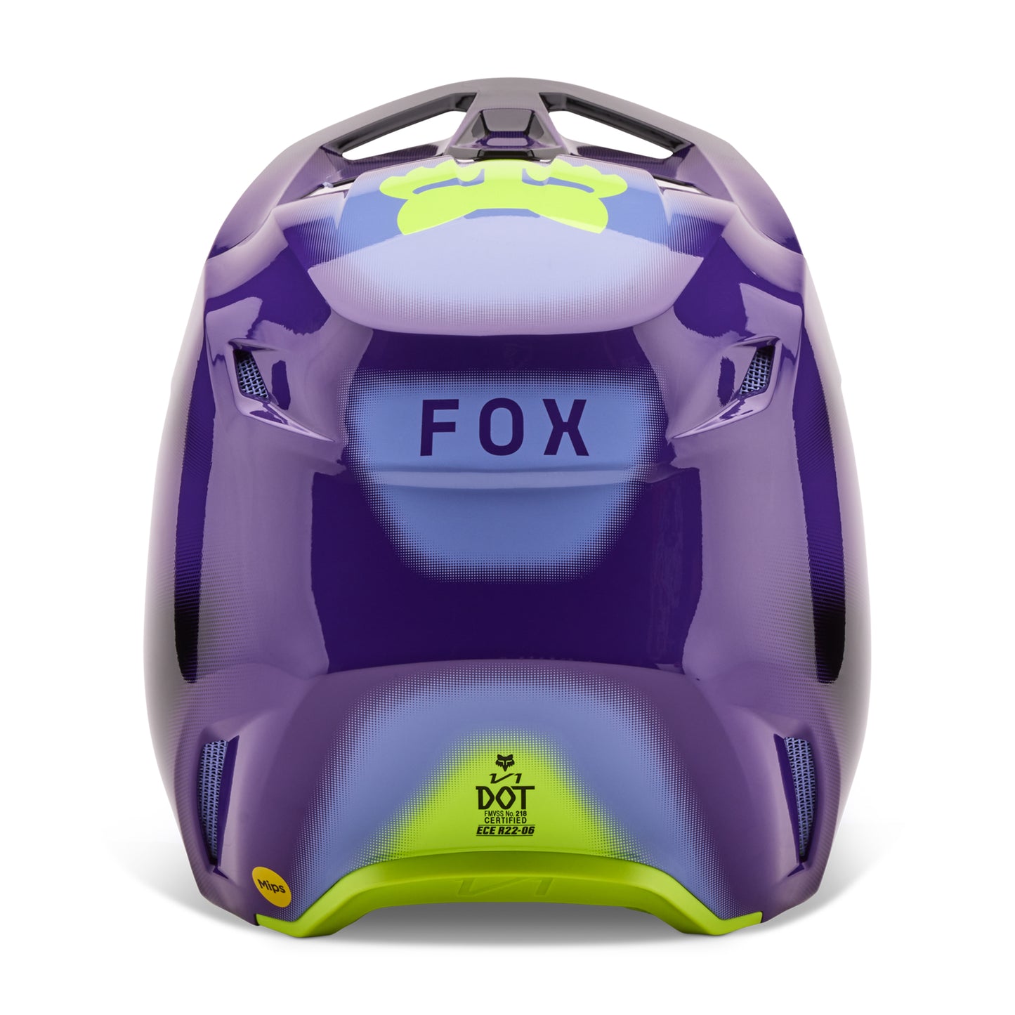 Fox V1 Interfere Helmet (Black/Blue)