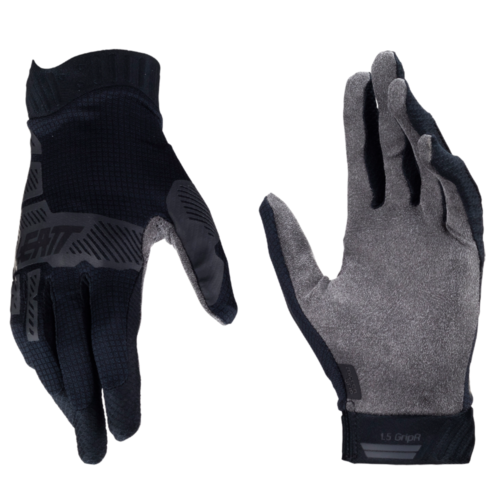 Leatt Glove Moto 1.5 Youth (Stealth Black Grey)