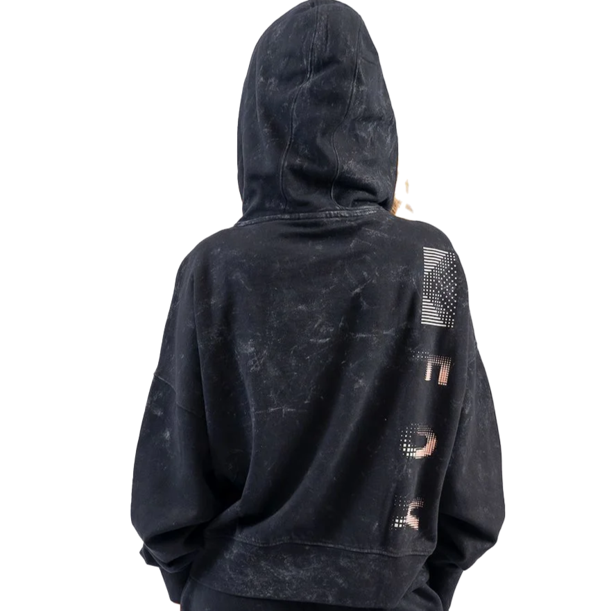 Fox Women's Shattered Pullover Hoodie (Acid Black)