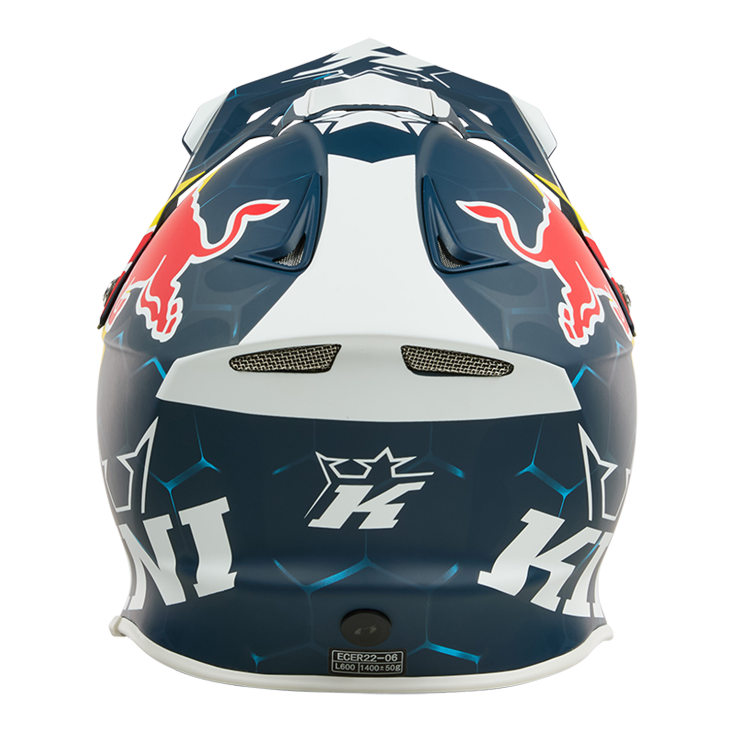 Kini Red Bull MXC1 1.0 Helmet - ECE22.06 (Blue/White)