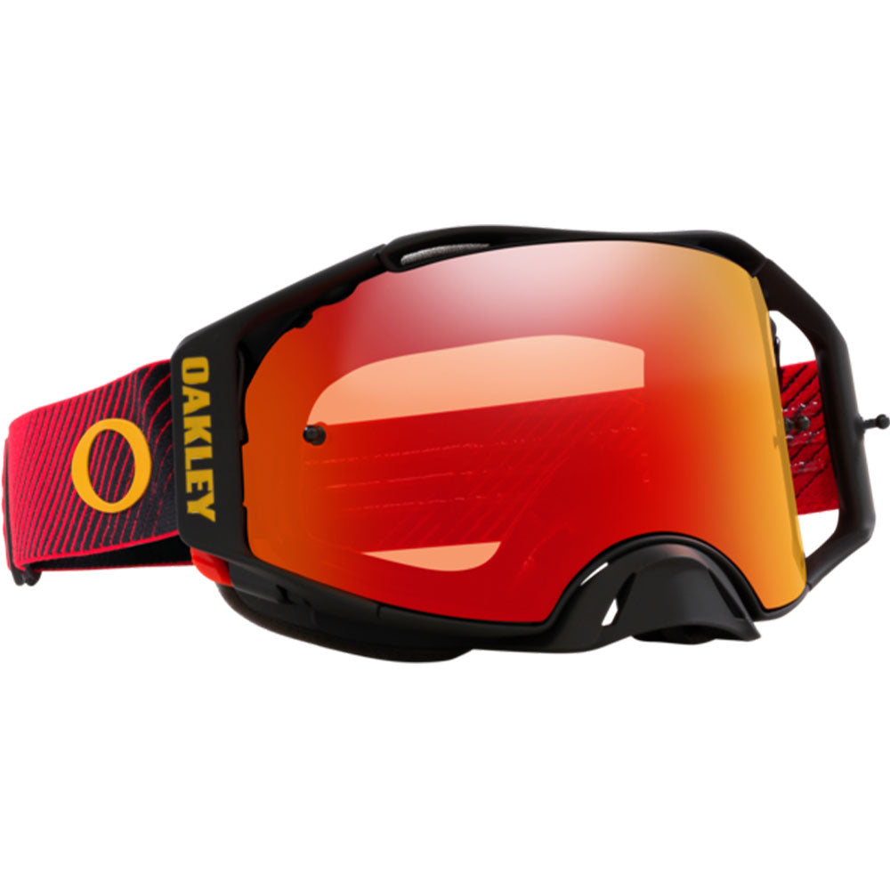 Oakley Airbrake Goggles - Prizm MX Torch Iridium Lens (Red Flow)