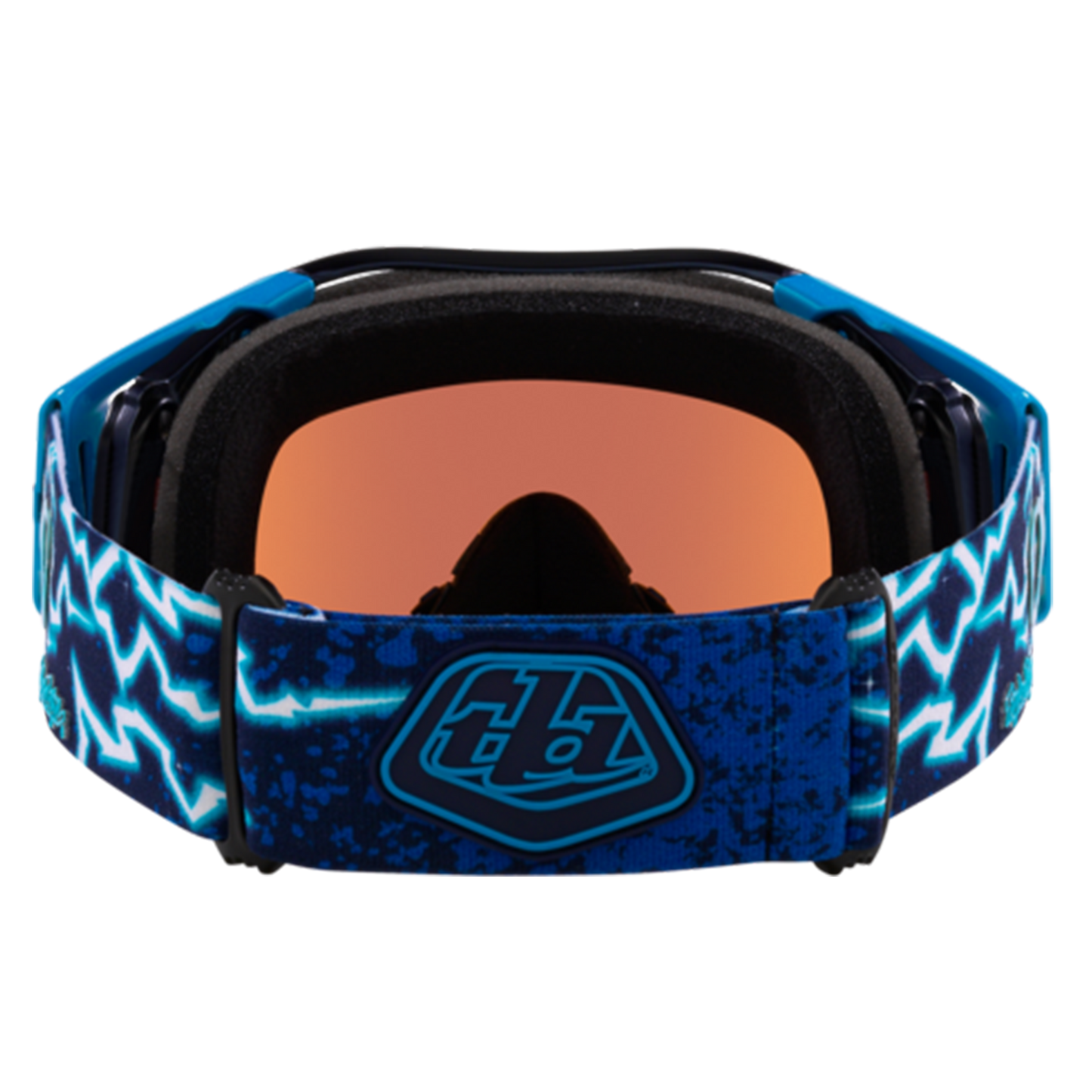 Oakley Airbrake Troy Lee Designs Goggles - Prizm MX Sapphire Lens (Blue Lightning)