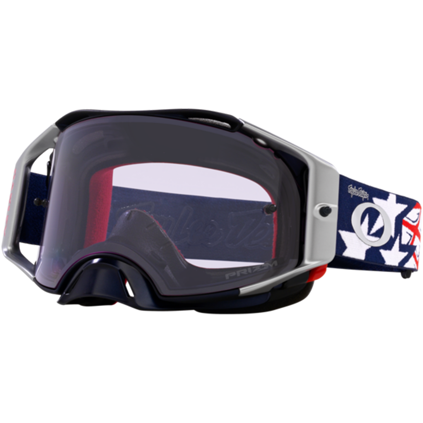 Oakley Airbrake Troy Lee Designs Goggles - Prizm MX Low Light Lens (Red/White/Blue Wings)