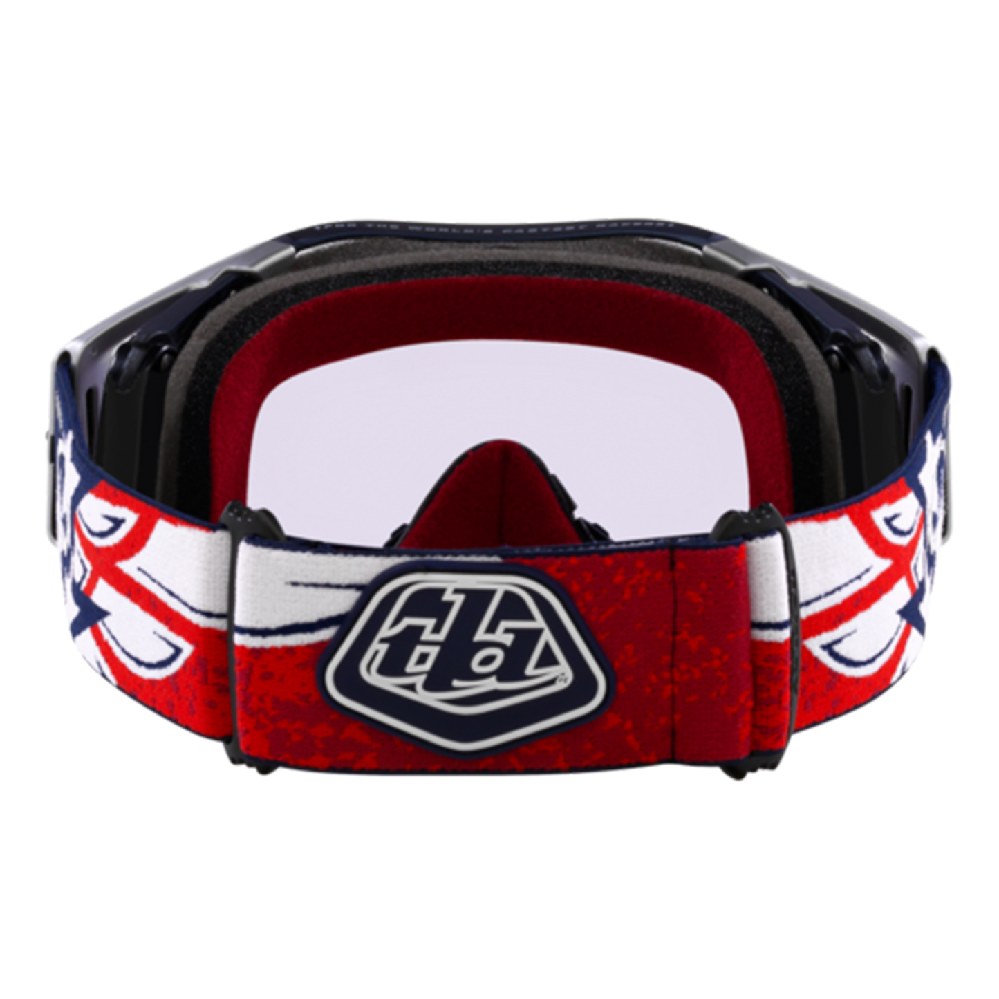 Oakley Airbrake Troy Lee Designs Goggles - Prizm MX Low Light Lens (Red/White/Blue Wings)