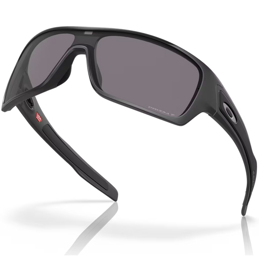 Oakley Turbine Rotor Sunglasses - Prizm Grey Polarized Lenses (Matte Black Frame)