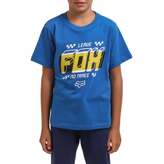 Fox Full Stop Boys Tee (Royal Blue)