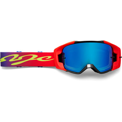 Fox Vue Dkay Goggles - Spark Injected Lens (Blue)
