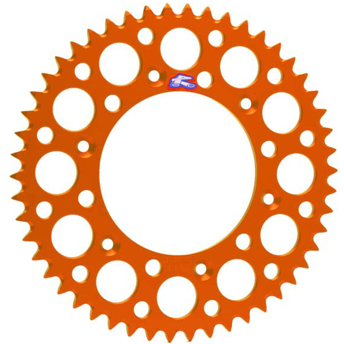 224U-520-50GPOR Renthal Ultralight 50 Tooth Rear Sprocket - KTM (Orange)