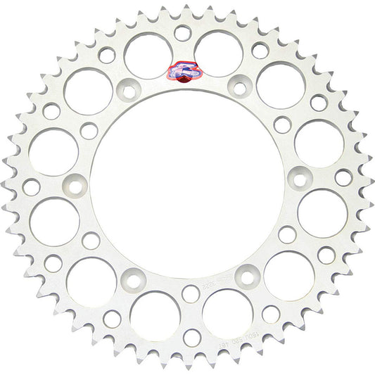 123U-520-50GYSI Renthal Ultralight 50 Tooth Rear Sprocket - Suzuki (Silver)