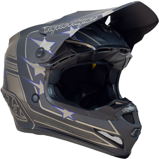 Troy Lee Designs SE4 Polyacrylite Helmet - Flagstaff (Black)