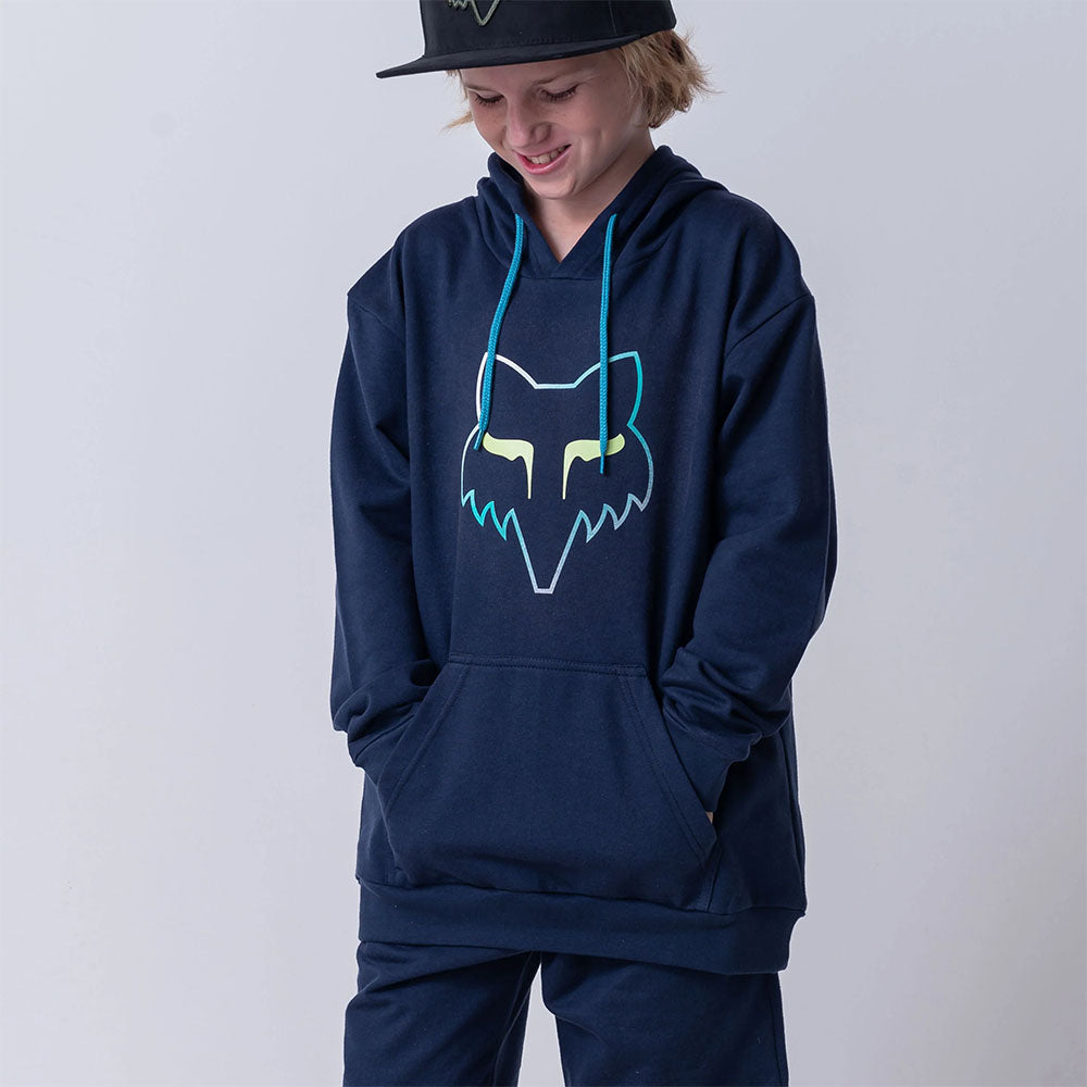 Fox Detonate Boys Fleece Pullover (Navy)