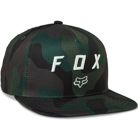 Fox YZNS Snapback Cap (Green Camo)