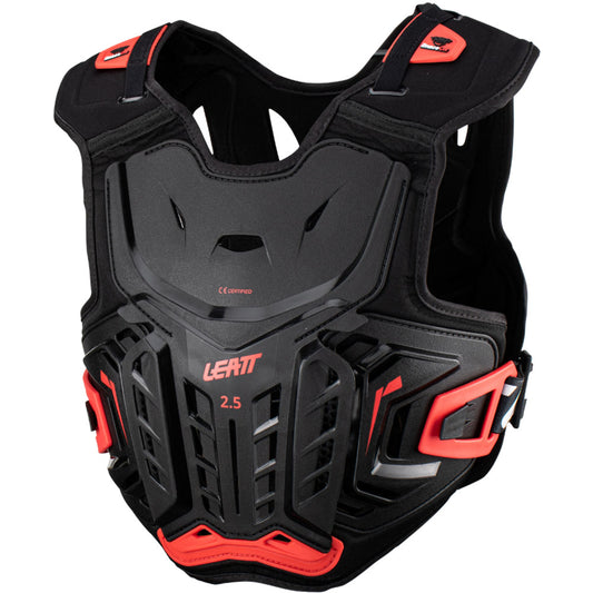 Leatt Youth 2.5 Chest Protector (Black/Red)