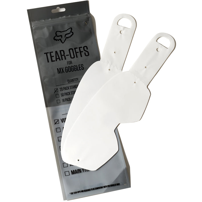 MULTI PACK FOX AirSpace/Main II Standard Tear Offs (2 X Pack of 20)