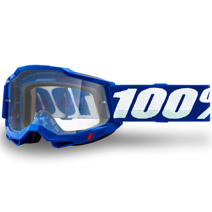 100% Accuri 2 Goggles - Blue (Mirror Blue Lens)